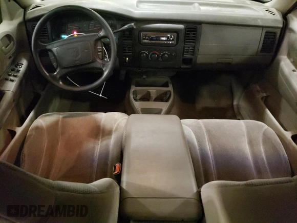 2002 Dodge Dakota SLT with VIN 1B7HG48N42S725145, listed as a Copart auction lot 82690584 with 159,161 mi miles and Salvage Title. Bid and sale history available at carsss.com. Image 8.