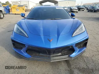 2022 Chevrolet Corvette 2LT with VIN 1G1YB2D49N5124227, listed as a Copart auction lot 79536144 with 18,202 mi miles and Salvage Title. Bid and sale history available at carsss.com. Image 5.