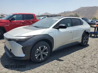 2024 Toyota bZ4X XLE with VIN JTMAAAAA1RA044367, listed as a Copart auction lot 59583075 with 10,890 mi miles and Salvage title. Bid and sale history available at DreamBid. Image 1.