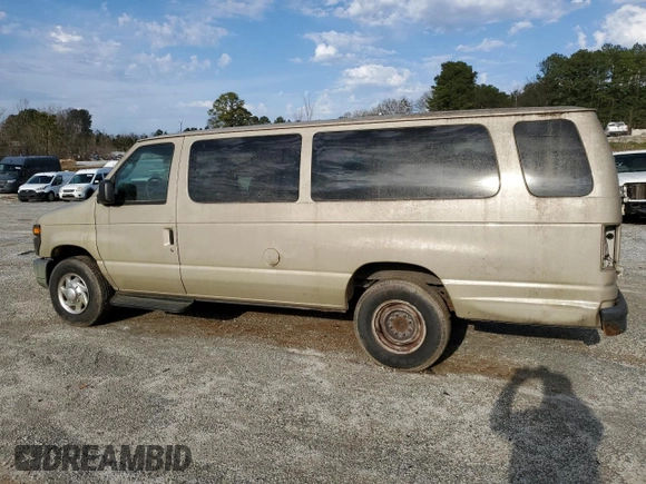 2010 Ford Econoline Passenger XL with VIN 1FBSS3BL9ADA05322, listed as a Copart auction lot 45006675 with 119,647 mi miles and Salvage Title. Bid and sale history available at carsss.com. Image 2.
