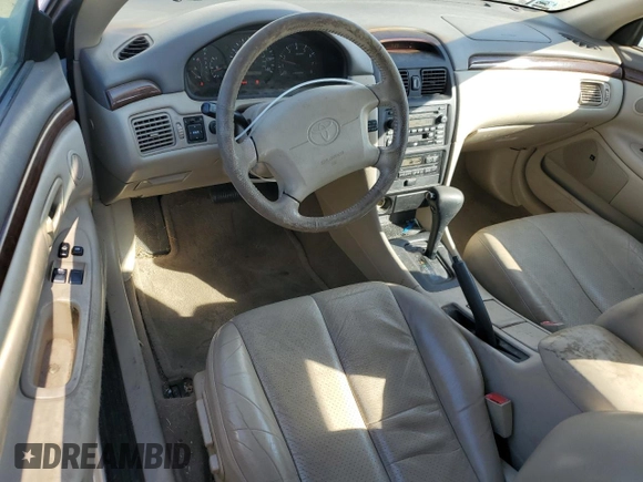 2001 Toyota Solara SE with VIN 2T1CF22P81C458104, listed as a Copart auction lot 73561244 with 74,177 mi miles and Salvage Title. Bid and sale history available at carsss.com. Image 8.