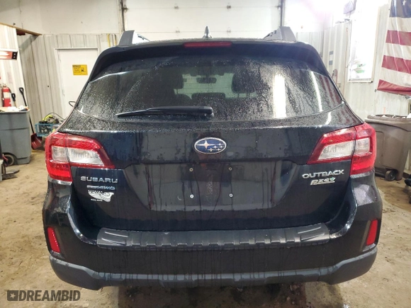 2017 Subaru Outback Premium with VIN 4S4BSAFC4H3316209, listed as a Copart auction lot 49265195 with 168,622 mi miles and Salvage Title. Bid and sale history available at carsss.com. Image 6.