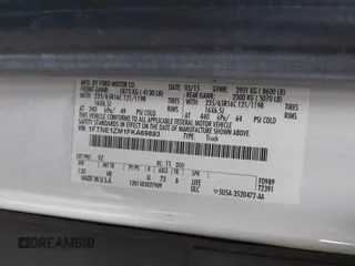 2015 Ford Transit Cargo with VIN 1FTNE1ZM1FKA69893, listed as a IAAI auction lot 41330596 with 234,974 mi miles. Bid and sale history available at carsss.com. Image 9.