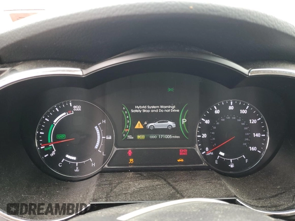 2013 Kia Optima EX with VIN KNAGM4AD4D5057674, listed as a Copart auction lot 57051245 with 171,005 mi miles and Clean title. Bid and sale history available at DreamBid. Image 9.