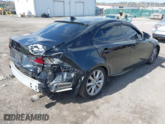 2014 Lexus IS 250 with VIN JTHCF1D20E5013076, listed as a IAAI auction lot 41987993 with 116,173 mi miles and . Bid and sale history available at DreamBid. Image 4.