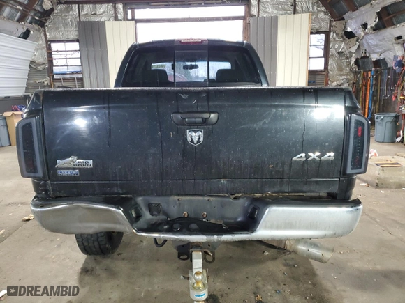 2008 Dodge Ram 2500 SLT with VIN 3D7KS28A58G180665, listed as a Copart auction lot 50392165 with 167,332 mi miles and Salvage Title. Bid and sale history available at carsss.com. Image 6.