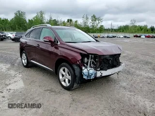 2014 Lexus RX 350 with VIN JTJBK1BA6E2461128, listed as a Copart auction lot 59712615 with 54,611 mi miles and Salvage title. Bid and sale history available at DreamBid. Image 14.