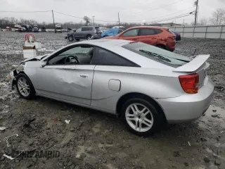 2001 Toyota Celica GT with VIN JTDDR32T310090746, listed as a Copart auction lot 48016815 with 206,452 mi miles and Salvage Title. Bid and sale history available at carsss.com. Image 2.