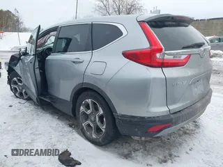 2018 Honda CR-V EX-L with VIN 7FARW2H81JE026402, listed as a IAAI auction lot 41629692 with 102,556 mi miles. Bid and sale history available at carsss.com. Image 3.