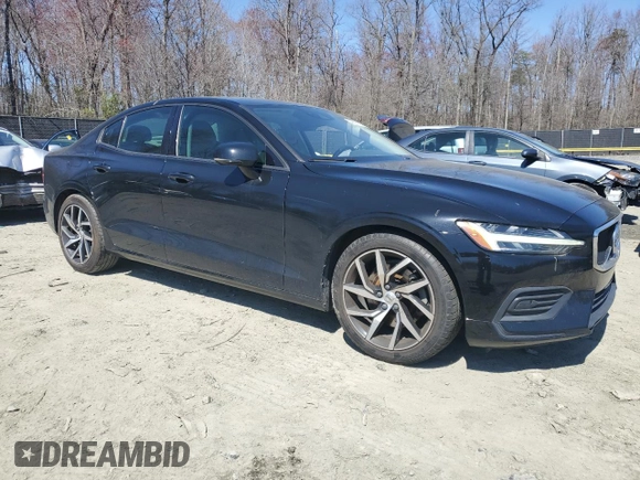 2019 Volvo S60 Momentum with VIN 7JR102FKXKG005713, listed as a Copart auction lot 49808125 with 52,246 mi miles and Salvage Title. Bid and sale history available at carsss.com. Image 4.