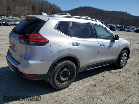 2017 Nissan Rogue S with VIN JN8AT2MV8HW020443, listed as a Copart auction lot 48401755 with 120,109 mi miles and Salvage Title. Bid and sale history available at carsss.com. Image 3.