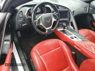 2015 Chevrolet Corvette 2LT with VIN 1G1YD2D71F5114443, listed as a Copart auction lot 50957345 with 87,930 mi miles and Salvage Title. Bid and sale history available at carsss.com. Image 8.