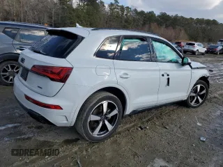 2022 Audi Q5 S line Premium Plus with VIN WA1EAAFY1N2119588, listed as a Copart auction lot 41730405 with 0 mi miles and Salvage Title. Bid and sale history available at carsss.com. Image 3.