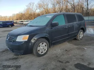 2010 Dodge Grand Caravan SE with VIN 2D4RN4DE2AR102433, listed as a Copart auction lot 48970525 with 199,287 mi miles and Salvage Title. Bid and sale history available at carsss.com. Image 1.
