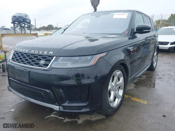 2019 Land Rover Range Rover Sport HSE with VIN SALWR2RV8KA427006, listed as a IAAI auction lot 41809071 with 101,256 mi miles. Bid and sale history available at carsss.com. Image 2.