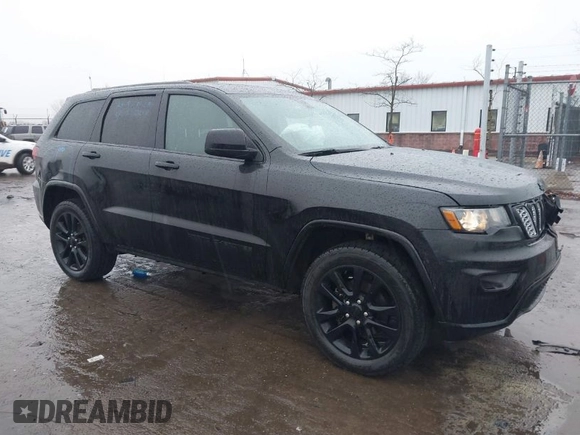 2019 Jeep Grand Cherokee Upland with VIN 1C4RJFAG5KC788276, listed as a IAAI auction lot 41471567 with 118,168 mi miles. Bid and sale history available at carsss.com. Image 1.