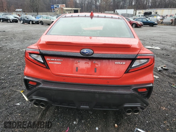 2022 Subaru WRX GT с VIN JF1VBAU62N8028451, выставлен на аукционе Copart как лот 84314494 с пробегом 23 897 миль миль и Списание • Salvage title. История ставок и продаж доступна на DreamBid. Изображение 6.