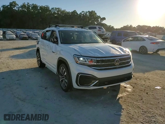 2023 Volkswagen Atlas SEL Premium R-Line с VIN 1V2FR2CA4PC558182, выставлен на аукционе Copart как лот 82670894 с пробегом 12 807 миль миль и На запчасти • Non repairable. История ставок и продаж доступна на DreamBid. Изображение 15.