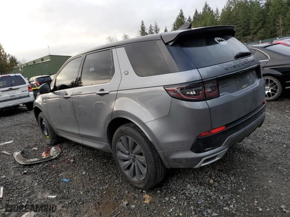2020 Land Rover Discovery Sport SE R-Dynamic with VIN SALCL2FX2LH859447, listed as a Copart auction lot 39423994 with 26,737 mi miles. Bid and sale history available at carsss.com. Image 2.