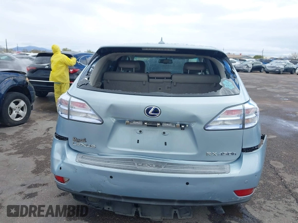 2010 Lexus RX 450h with VIN JTJZB1BA1A2401721, listed as a IAAI auction lot 41732065 with 119,697 mi miles and . Bid and sale history available at DreamBid. Image 16.