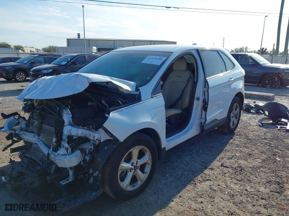 2015 Ford Edge SE with VIN 2FMTK3G81FBB37553, listed as a IAAI auction lot 41316586 with 1 mi miles. Bid and sale history available at carsss.com. Image 17.