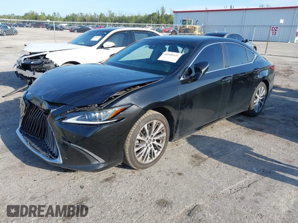 2019 Lexus ES with VIN 58ABZ1B11KU024933, listed as a IAAI auction lot 41920559 with 79,332 mi miles. Bid and sale history available at carsss.com. Image 2.