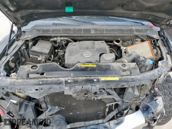 2008 Nissan Titan XE with VIN 1N6BA06A08N310084, listed as a Copart auction lot 58950565 with 208,055 mi miles and Salvage title. Bid and sale history available at DreamBid. Image 11.