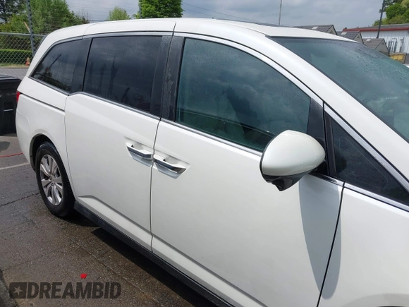 2015 Honda Odyssey EX-L with VIN 5FNRL5H6XFB003972, listed as a IAAI auction lot 41998663 with 171,554 mi miles and . Bid and sale history available at DreamBid. Image 13.