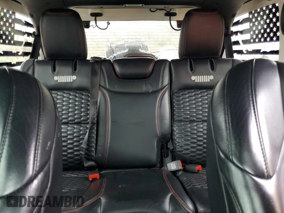 2021 Jeep Wrangler Unlimited Rubicon with VIN 1C4JJXFM3MW555919, listed as a Copart auction lot 81666124 with 51,188 mi miles and Salvage Title. Bid and sale history available at carsss.com. Image 10.