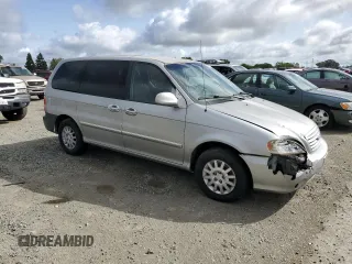 2003 Kia Sedona LX with VIN KNDUP131236474797, listed as a Copart auction lot 50842985 with 190,178 mi miles and Salvage Title. Bid and sale history available at carsss.com. Image 4.