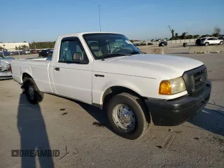 2005 Ford Ranger XL Fleet with VIN 1FTYR10E55PA61711, listed as a Copart auction lot 75602574 with 250,354 mi miles and Salvage Title. Bid and sale history available at carsss.com. Image 4.