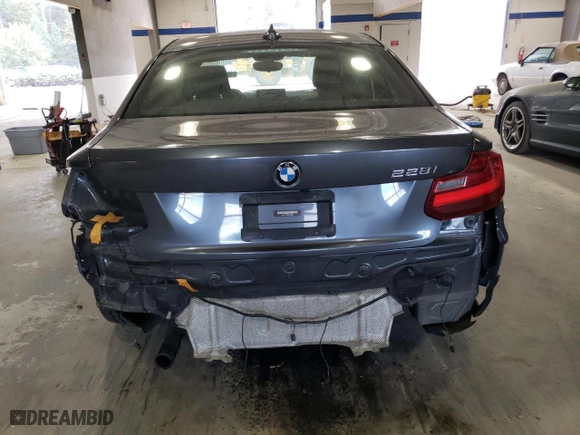 2016 BMW 2 Series 228i with VIN WBA1F9C56GV545225, listed as a Copart auction lot 72135124 with 111,410 mi miles and Salvage Title. Bid and sale history available at carsss.com. Image 6.