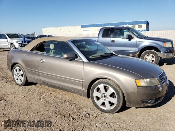 2004 Audi A4 3.0L with VIN WAUDT48H94K014240, listed as a Copart auction lot 69965974 with 86,971 mi miles and Clean Title. Bid and sale history available at carsss.com. Image 4.