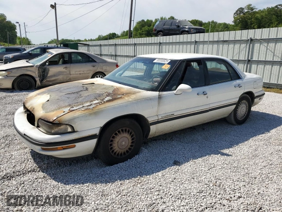 1999 Buick LeSabre Custom with VIN 1G4HP52K3XH440490, listed as a Copart auction lot 53205525 with 187,458 mi miles and Salvage Title. Bid and sale history available at DreamBid. Image 1.