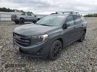 2019 GMC Terrain SLT with VIN 3GKALVEX4KL133532, listed as a Copart auction lot 73247974 with 78,766 mi miles and Salvage Title. Bid and sale history available at carsss.com. Image 1.