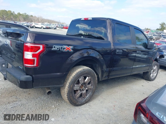 2018 Ford F-150 XL with VIN 1FTEW1CP0JFE36641, listed as a IAAI auction lot 41445055 with 137,569 mi miles and . Bid and sale history available at DreamBid. Image 13.