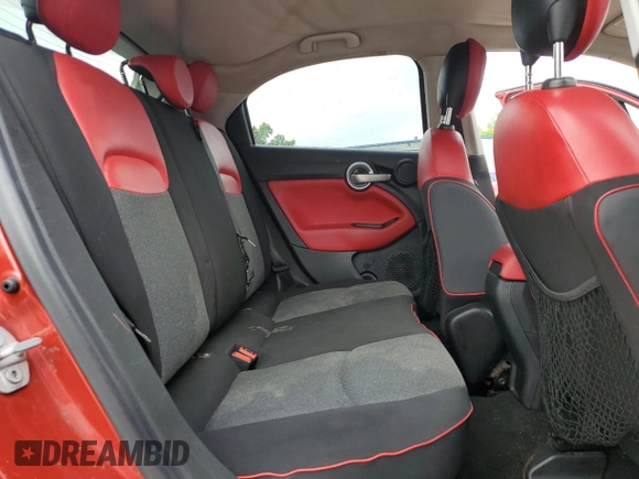 2016 FIAT 500X Easy with VIN ZFBCFYBT0GP333015, listed as a Copart auction lot 59536025 with 153,187 mi miles and Salvage title. Bid and sale history available at DreamBid. Image 10.