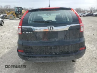 2015 Honda CR-V LX with VIN 3CZRM3H39FG705924, listed as a Copart auction lot 49295115 with 155,513 mi miles and Salvage Title. Bid and sale history available at carsss.com. Image 6.