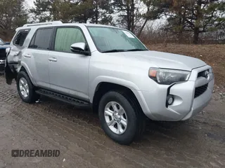 2018 Toyota 4Runner SR5 with VIN JTEBU5JR0J5486719, listed as a IAAI auction lot 41480450 with 79,712 mi miles. Bid and sale history available at carsss.com. Image 1.