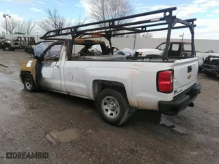 2018 Chevrolet Silverado 1500 Work Truck with VIN 1GCNCNEH9JZ372636, listed as a IAAI auction lot 41398438 with 1 mi miles. Bid and sale history available at carsss.com. Image 3.