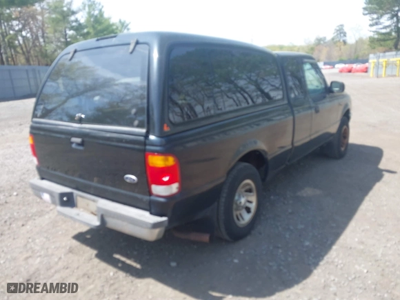 1999 Ford Ranger XL with VIN 1FTYR14V5XPB00021, listed as a IAAI auction lot 42129559 with 181,005 mi miles. Bid and sale history available at carsss.com. Image 4.