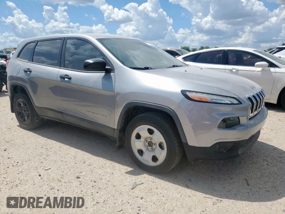 2015 Jeep Cherokee Sport z VIN 1C4PJLAB2FW632601, wystawiony jako Copart lot #61843375 z przebiegiem 96 272 mil mil oraz Czysty tytuł • Clean title. Historia ofert i sprzedaży dostępna na DreamBid. Obrazek 4.