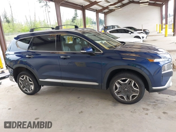 2023 Hyundai Santa Fe Limited with VIN 5NMS4DALXPH486503, listed as a IAAI auction lot 42150944 with 17,197 mi miles and . Bid and sale history available at DreamBid. Image 14.