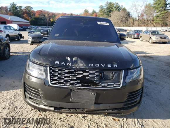 2020 Land Rover Range Rover with VIN SALGS4RY3LA577119, listed as a Copart auction lot 78513304 with 60,122 mi miles and Non repairable. Bid and sale history available at DreamBid. Image 5.