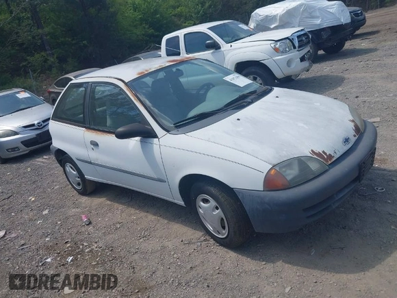 1998 Chevrolet Metro with VIN 2C1MR2262W6706873, listed as a IAAI auction lot 42052809 with 142,302 mi miles and . Bid and sale history available at DreamBid. Image 1.