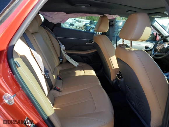 2020 Hyundai Sonata SEL with VIN 5NPEF4JA6LH003219, listed as a Copart auction lot 46748795 with 61,010 mi miles and Non Repairable. Bid and sale history available at carsss.com. Image 10.