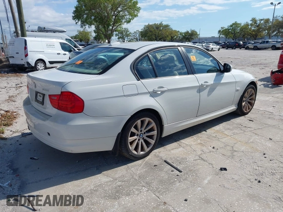 2011 BMW 3 Series 328i xDrive with VIN WBAPK5C51BF122022, listed as a IAAI auction lot 41784529 with Not provided miles and . Bid and sale history available at DreamBid. Image 4.