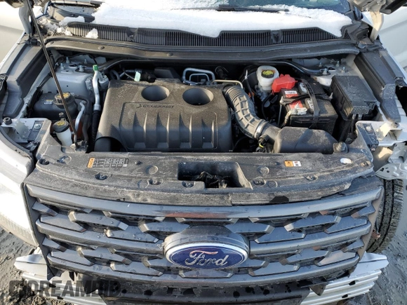 2018 Ford Explorer XLT with VIN 1FM5K8DH2JGC38192, listed as a Copart auction lot 44565615 with 50,629 mi miles and Salvage Title. Bid and sale history available at DreamBid. Image 12.