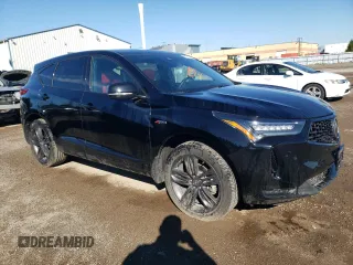 2022 Acura RDX w/A-Spec Package with VIN 5J8TC2H65NL804827, listed as a Copart auction lot 70914054 with 37,188 mi miles and Salvage Title. Bid and sale history available at carsss.com. Image 4.