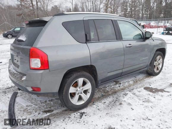 2013 Jeep Compass Sport with VIN 1C4NJDBB4DD280285, listed as a IAAI auction lot 41338884 with 119,714 mi miles. Bid and sale history available at carsss.com. Image 4.